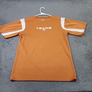 Texas Longhorns Shirt Mens Medium Orange NCAA Football Pro Edge Performance Tee